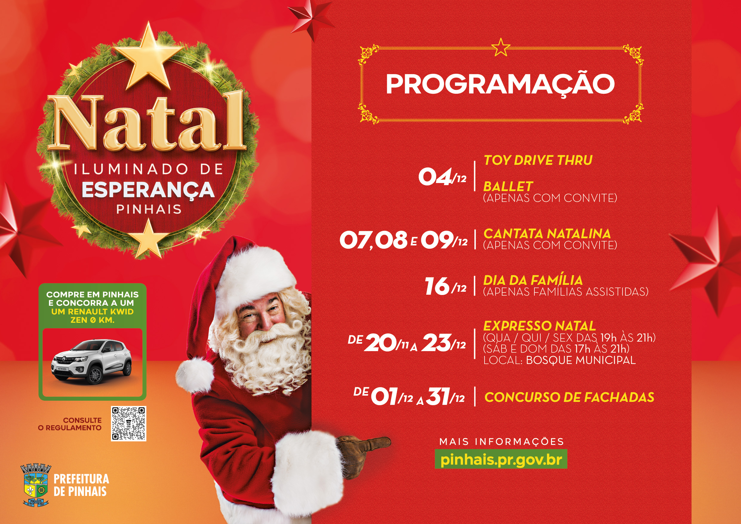 Pinhais lança programação especial de Natal - A Semana News